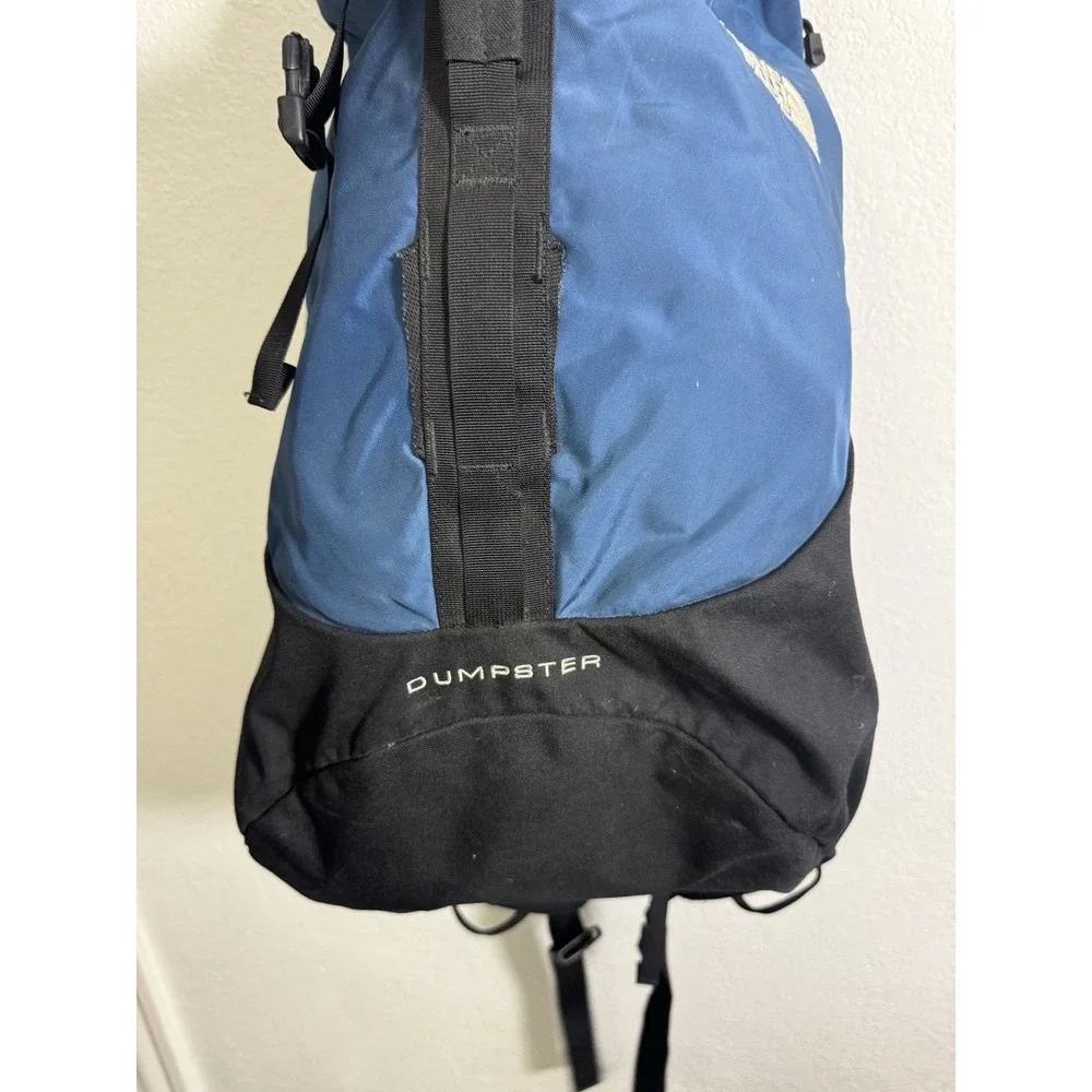The North Face‎ Hiking Camping Backpack Navy Blue Black Size Large
